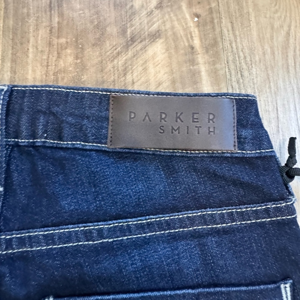 PARKER SMITH Bombshell Horizon High Rise Cropped Jeans Dark Indigo, size 26 NWT - Picture 15 of 16